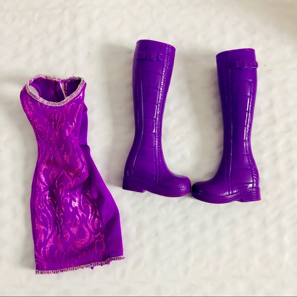 Starfire Intergalactic DC Super Hero Girls Dress and Boots